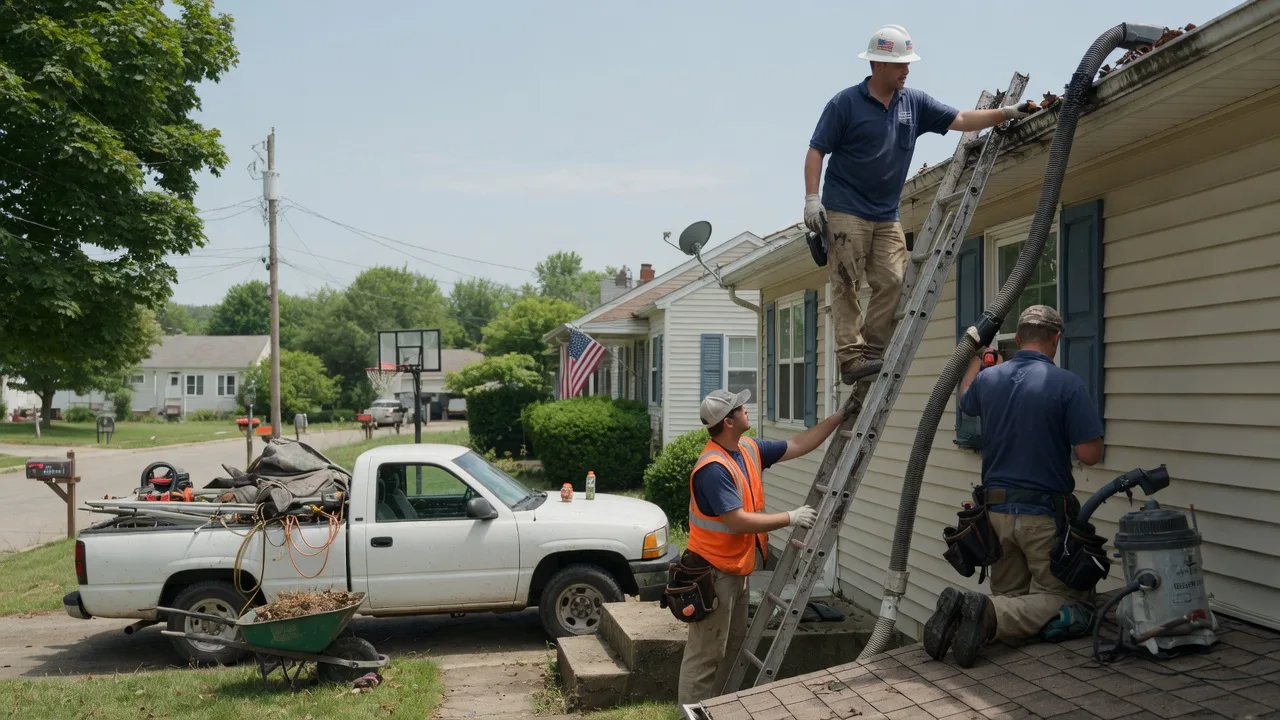 Gutter Installation in New Trenton, IN near me